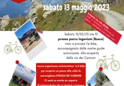 Sabato 13 maggio Busca balloon&e-bike 